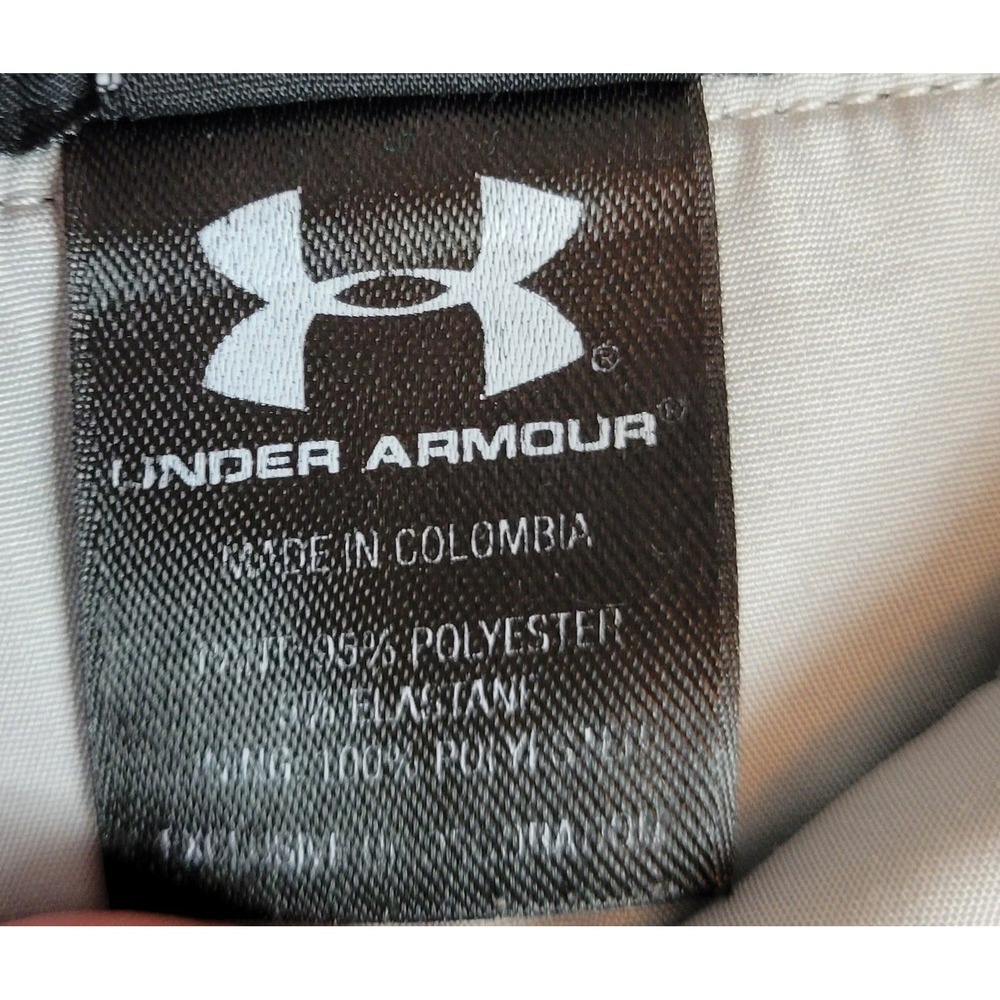Under Armour Mens Black Golf Pants 34x32 Performance Straight Leg 208603 - Picture 7 of 9